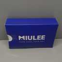 MIULEE Set of 2 Waffle Bathroom Rugs, Boho Bath Rugs Non Slip Washable, Super Absorbent Bath Mats, Ultra Soft Rubber Backed Shower Mats for Bathroom Floor, Tub and Shower, Brown, 18x30 Inch