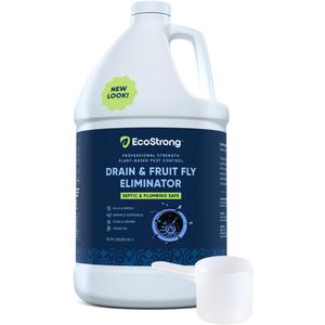 Fruit Fly Drain Treatment | Drain Fly Eliminator | All-Natural, Eliminates Gnats, Sewer Flies and More - Works in All Drains - 1 Gallon