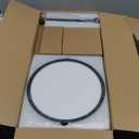 Roomratv Ceiling Fans with Lights,62 Inch Smart Ceiling Fan,Remote and App Control,Dimmable,Reversible,Noiseless, Compatible with Alexa,Google Home,Large Black Modern Ceiling Fan for Indoor/Outdoor