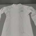 Youth Boys Girls Thermal Compression Shirt Fleece Lined Turtle Neck Top Athletic Base Layer Undershirt Size M
