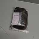 AGPTEK 13 Inches Straight Heat Resistant Short Bob Hair Wigs with Flat Bangs for Women Cosplay Daily Party - Dark Brown