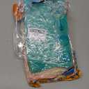 KEEPOW 6 Pack Scrub Mop Pads Replacement Compatible with Libman Freedom Spray Mop, Mop Scrubber Attachment for Floor Cleaning, Fit for Rubbermaid and Turbo & Other 18 Inch Microfiber Mops