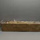 Dining Room Chandelier Over Table, 5-Light Farmhouse Kitchen Island Lighting, Matte Black Rustic Wood Chandelier with Clear Glass Shade, Ceiling Pendant Light Fixture for Kitchen