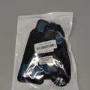 Car Seat Headrest Hooks - 4 Pack Universal Car Purse Hook, Leather Car Bag Purse Holder with Double Metal Hooks for Handbags, Grocery Bags, Bottles, Phones, Black