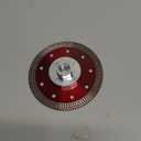 Casaverde 4.5 Inch Diamond Porcelain Saw Blades Tiles Blades with Arbor 5/8-11 Flange for Porcelain Tile Granite Marbles (F-SX-4.5)