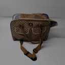 Hubulk Dog Carrier Bag Pet Tote Bag Doggie Handbag Cat Purse Puppy Pouch, Free Collapsible Dog Bowl Included (M Khaki)