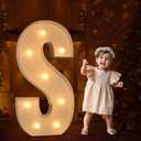 3FT Marquee Light Up Letters, Large Marquee Letters for Baby Shower, Birthday Party, Wedding Decor & More