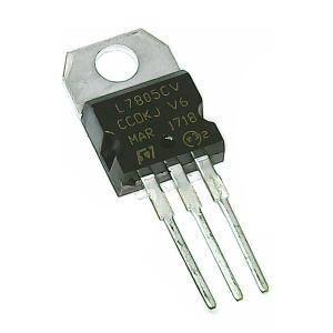 IC L7805CV Voltage Regulator Output 5V 1.5A Integrated Circuits L7805 Linear Positive Voltage Regulators TO-220 (10 PCS)