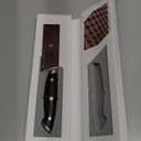 WICKWILLOW 3.5" Paring Knife – Razor Sharp German Steel DIN1.4116 – Precision Fruit & Vegetable Knife for Peeling & Trimming – Full Tang & Ergonomic Handle – Gift Box – Velina Series