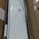 AIKVSXER 6PACK 1x4 LED Flat Panel Light Surface Mount LED Ceiling Light, 5500LM 50W TRIAC 10-100% Dimmable, 3000/4000/5000k AC120V Kitchen Lights Ceiling Flush Mount for Garage/Basement Black