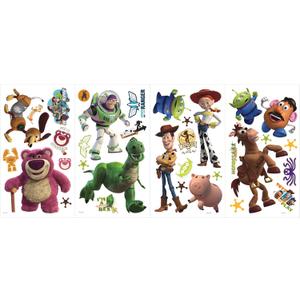 RoomMates RMK1428SCS Toy Story 3 Peel and Stick Wall Decals, 12 x 8.5 x 1.25 inches