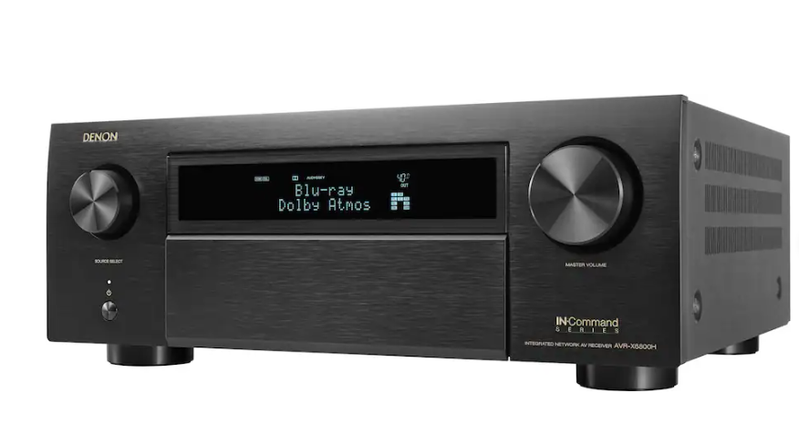 Denon - AVR-X6800H 140W 11.4-Ch. Home Theater AV Receiver - Black