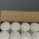LITOPAK 400 Pack 8 oz Disposable Paper Coffee Cups, White Paper Hot Coffee Cups for Party, Picnic, Travel, and Events