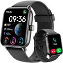 ENOMIR Smart Watch for Men Women, Alexa Built-in Fitness Tracker with Call Function&1.8" HD Touchscreen, IP68 Waterproof Heart Rate/Sleep/SpO2 Monitor, 100+ Sport Modes, iOS Android Compatible, Black