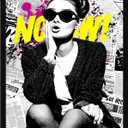 Beautiful Chic Woman Wall Art Prints Beautiful Audrey Hepburn Poster Canvas Art Wall Decor Picture For Bedroom Office Dorm Bathroom Wall Decor Aesthetic Home Artwork 8"  10" In Framed (BK01.)