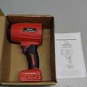 800,000 RPM Leaf Blower Compatible with Milwaukee 18V: Ecarke Cordless Dust Blower, Electric Turbo Jet Blower Handheld Battery Powered with Brushless Motor for Patio Garden Lawn (No Battery)