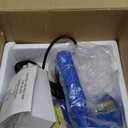 Aonllen toe kick saw 3-3/8 In. 6.8 Amp Electric Circular Saw With 2pcs Carbide Tipped Blades For Woods, 1 Pcs Grit Diamond Blades For Tile Cuts, Special Undercut Saw For Removing Subfloor or Tiles