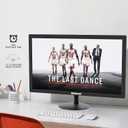 SKitphrati 20" PC Monitor 1600x900 75Hz 5MS HDMI Monitor LED Viewing Angle 95 (Horizontal) with HDMI VGA Input, 76% sRGB, VESA Wall Mount, TN Panel, Black