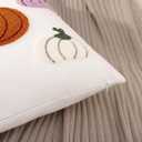 2 x Holibeat Fall Pillow Covers 18x18inch Set of 2 Tufted Thanksgiving Pumpkin Pillow Cases Fall Decoration for Home (8MP)