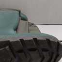 TIDEWE Bootfoot Chest Wader, 2-Ply Nylon/PVC Waterproof Fishing Hunting Waders with Boot Hanger for Men Women Green Brown 9