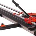 48" Double Guide Rails Manual Tile Cutting Machine Wide Aluminum Bottom Plate Ceramic Porcelain Floor Tile Cutter Heavy Duty 1200mm/120cm R2818T120
