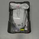 Redragon M913 Impact Elite Wireless Gaming Mouse, 16000 DPI Wired/Wireless RGB Mouse with 16 Programmable Buttons, 45 Hr Battery and Pro Optical Sensor, 12 Side Buttons MMO Mouse (White)