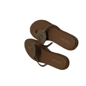 Kensie Women's Flat Sandals Flip Flop Thong Sandals Cute Dressy Sandals 8