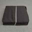 Threadmill 500 Thread Count Twin-XL Size 3 Pc Luxury Cotton Bed Sheet Set, Jacquard Floria Dark Grey, Breathable Sheets with 15" Elasticized Deep Pocket, 1 Pillowcase & Free Tote Bag