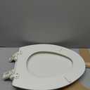 Mayfair Cassel Slow Close Toilet Seat, Easy Clean, Non Slip Premium Wood Seat, Easy Install, Made in USA, Elongated, Biscuit