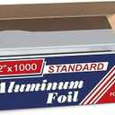 Generic 12""x1000 Standard Aluminum Foil Roll, Silver