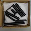 Marble Mug Holder Tree, 8 Hooks Coffee Cups Stand, New Upgraded Stable Mug Stand for Kitchen Counter Cabinet Cafe Black