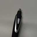 Ear and Nose Hair Trimmer Clippers: 2025 Professional Painless Eyebrow & Facial Hair Trimmers Remover for Men Women, Battery Operated Nasal Clipper, Dual Edge Waterproof Blades for Easy Clean, Black