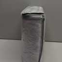 U-NICE HOME Recliner Chair Covers Reversible Chair Cover Pet Covers for Dogs with Elastic Straps Water Resistant Diamond Quilted (23''Armchair, Light Grey/Light Grey)