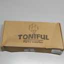 TONIFUL 4 Set Navy Blue Gold Balloon Centerpieces for Table,Balloons Stand Kit for Graduation Decorations 2026 Class of 2026 Party Decorations,Retirement,Anniversary,Homecoming,Birthday Decoration