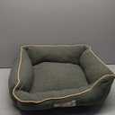 FluffyDream Small Dog Bed, Super Soft Pet Bed Furniture, Suitable for Dogs Up to 30lbs, 24'' x 20'', Sage