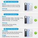 Cell Phone Holster with Card Holder Pouch Belt Clip Men for iPhone 17 Pro Max Samsung Galaxy S25 S24 S23 S22 S21 S20 Ultra A16 A15 A14 A13 A55, XL-Black