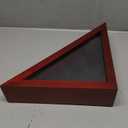 ILOT Flag Case, Solid Wood Military Display Box for 3'x5' American Veteran Burial Flag