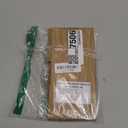 The Italian Kitchen Professional Pizza Dough Scraper, Stainless Steel Triangular Pizza Dough Spatula - 3.75 Inch Blade, 9.5 Inches Overall