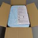 Amazon Basics Dog and Puppy Pee Pads, 5-Layer Leak-Proof Super Absorbent, Quick-Dry Surface, Potty Training, Regular (22x22"), 100 Count, Blue & White