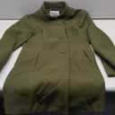 Allegra K Women's Winter Overcoat Mid-Long Stand Collar Single Breasted Coat Outerwear M