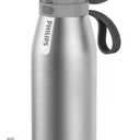 PHILIPS Water Bottle with Filter, Filter Water Bottle Stainless Steel with GoZero Everyday BPA-Free Tap Water Filter, Water Filter Bottle Keep Drink Cold 24 Hours, 1 Filter for 40 gal / 2 Months