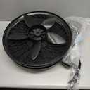 Lasko Oscillating Cyclone Pedestal Fan, Adjustable Height, Timer, Remote Control, 3 Speeds, for Bedroom, Living Room, Home Office, 18", Black, 1843