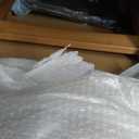 Solid Wood Dining Chair, Mid Century Dining Chair, Upholstered PU Leather Chair with Wide Curved Backrest, Chair for Dining Room, Kitchen, Walnut Finish (1-Pack)