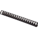 Fellowes Plastic Comb Binding Spines, 2 Inch Diameter, Black,
19-Ring Plastic Comb Binding
