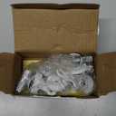 12Pack Magnetic Clips Heavy Duty, Magnet Clips for Fridge, Refrigerator Magnets with Clips, No-Scratch Strong Magnetic Clips Display Paper Fasteners on Home& Office& Teaching (White)