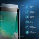 NEW'C 2 Pack Designed for iPad 9.7 Inch (2018/2017,6th/5th Generation),iPad Air 1,iPad Air 2,iPad Pro 9.7 Inch Screen Protector Tempered Glass, Ultra Resistant (Easy Installation Frame)