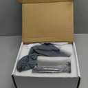 Bathroom Sink Faucet Modern Single Hole 1-Handle Faucet, Brushed Nickel Solid Brass Faucets, Mount Curved Lavatory Faucets Mixer Tap