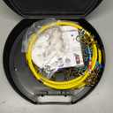 Auto Tightening Snow Chains Tire Chains, 1-Minute Quick Install, Twist-Link, Wear-Resistant, Universal for Car/SUV/Pickup Trucks, Multi-Weather Emergency Traction, Set of 2 (HLN-170, 3.9mm)