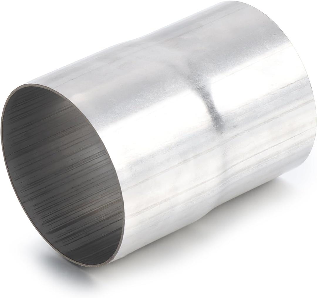 A-KARCK Exhaust Adapter Connector 3" ID to 3" OD, Exhaust Pipe Reducer 4" Overall Length 304 Stainless Steel