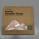 KeaBabies 3-Pack Organic Baby Swaddle Sleep Sacks - Swaddles for Newborns, Infant 0-3 Months, Baby Girls, Boys, Soft & Snug Newborn Sleep Sack, Nursery Swaddling Blankets (Angelic) (One Size)